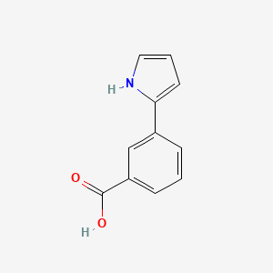 B2857483 3-(1H-pyrrol-2-yl)benzoic acid CAS No. 1329058-96-9