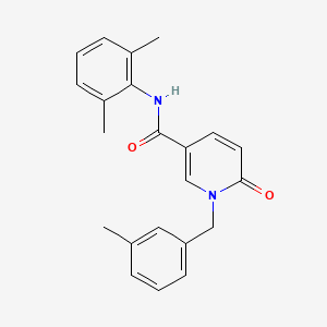 N-(2,6-dimethylphenyl)-1-(3-methylbenzyl)-6-oxo-1,6-dihydropyridine-3-carboxamide