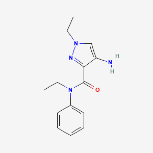 4-Amino-N,1-diethyl-N-phenyl-1H-pyrazole-3-carboxamide