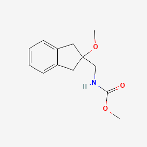methyl ((2-methoxy-2,3-dihydro-1H-inden-2-yl)methyl)carbamate
