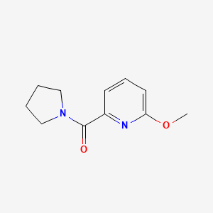 2-Methoxy-6-[(pyrrolidin-1-yl)carbonyl]pyridine