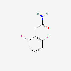 molecular formula C8H7F2NO B2857564 2-(2,6-Difluorophenyl)acetamide CAS No. 1006608-67-8