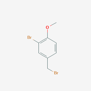 2-Bromo-4-(bromomethyl)-1-methoxybenzene