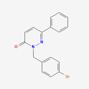 2-(4-bromobenzyl)-6-phenylpyridazin-3(2H)-one