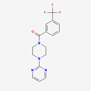 4-Pyrimidin-2-ylpiperazinyl 3-(trifluoromethyl)phenyl ketone