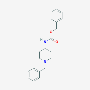 molecular formula C20H24N2O2 B028577 4-(Cbz-氨基)-1-苄基哌啶 CAS No. 182223-53-6