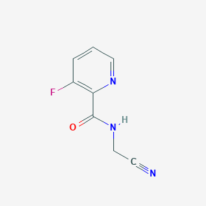 N-(Cyanomethyl)-3-fluoropyridine-2-carboxamide