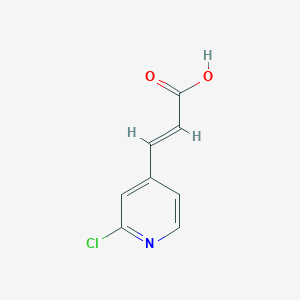 3-(2-Chloropyridin-4-yl)prop-2-enoic acid