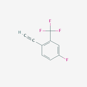 1-Ethynyl-4-fluoro-2-(trifluoromethyl)benzene
