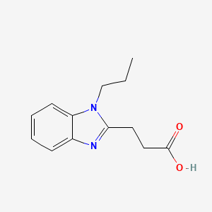 3-(1-propyl-1H-benzimidazol-2-yl)propanoic acid