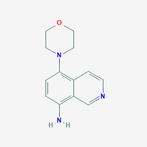 5-(Morpholin-4-yl)isoquinolin-8-amine
