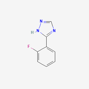 3-(2-Fluorophenyl)-4H-1,2,4-triazole