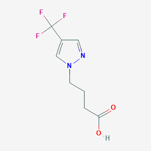 4-[4-(trifluoromethyl)-1H-pyrazol-1-yl]butanoic acid