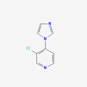 3-Chloro-4-imidazol-1-ylpyridine