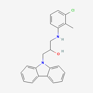 1-(9H-carbazol-9-yl)-3-((3-chloro-2-methylphenyl)amino)propan-2-ol