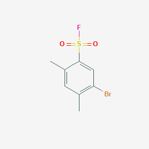 molecular formula C8H8BrFO2S B2858030 5-溴-2,4-二甲基苯磺酰氟 CAS No. 2302146-38-7