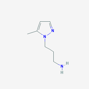 3-(5-methyl-1H-pyrazol-1-yl)propan-1-amine