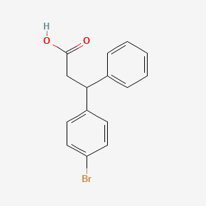 3-(4-Bromophenyl)-3-phenyl-propanoic acid