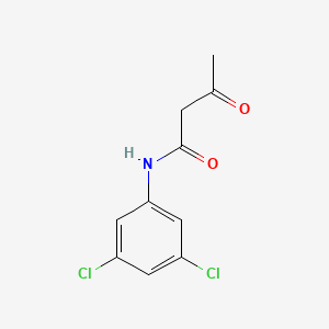 molecular formula C10H9Cl2NO2 B2858067 N-(3,5-dichlorophenyl)-3-oxobutanamide CAS No. 52793-04-1