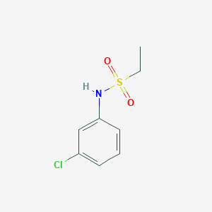 molecular formula C8H10ClNO2S B2858086 N-(3-chlorophenyl)ethanesulfonamide CAS No. 438610-20-9