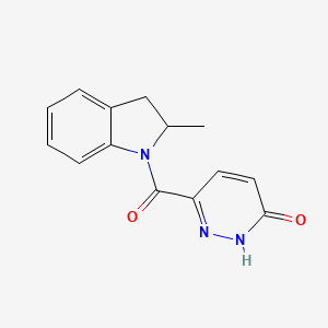 6-(2-methylindoline-1-carbonyl)pyridazin-3(2H)-one