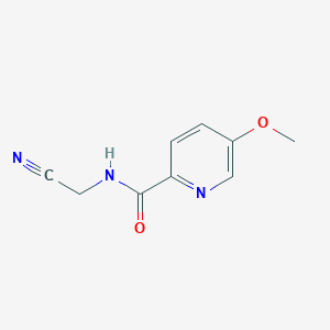 N-(Cyanomethyl)-5-methoxypyridine-2-carboxamide
