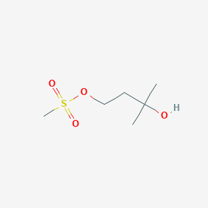 3-Hydroxy-3-methylbutyl methanesulfonate