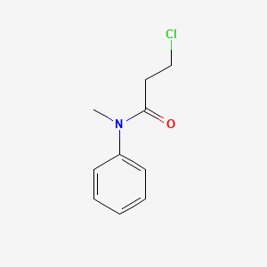 molecular formula C10H12ClNO B2858312 3-chloro-N-methyl-N-phenylpropanamide CAS No. 89585-53-5