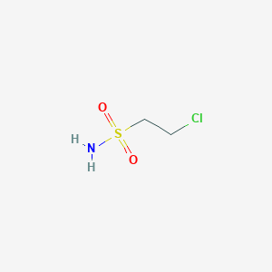 molecular formula C2H6ClNO2S B2858328 2-Chloroethanesulfonamide CAS No. 859758-42-2