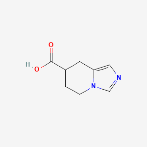 5,6,7,8-Tetrahydroimidazo[1,5-a]pyridine-7-carboxylic acid