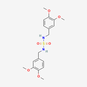 N,N'-bis(3,4-dimethoxybenzyl)sulfamide