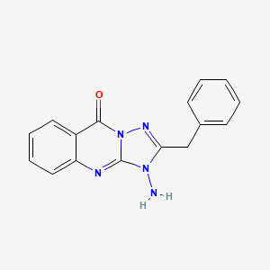 3-amino-2-benzyl-[1,2,4]triazolo[5,1-b]quinazolin-9(3H)-one