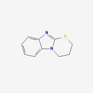 3,4-dihydro-2H-[1,3]thiazino[3,2-a]benzimidazole