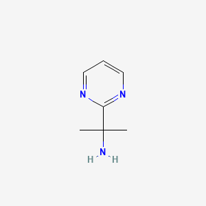 2-(Pyrimidin-2-yl)propan-2-amine