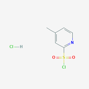 4-Methyl-pyridine-2-sulfonyl chloride hydrochloride