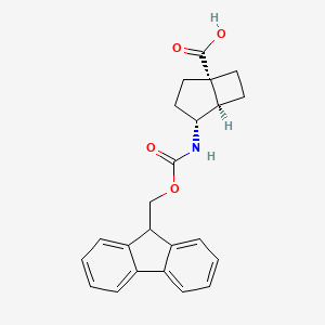(1S,4R,5R)-4-(9H-Fluoren-9-ylmethoxycarbonylamino)bicyclo[3.2.0]heptane-1-carboxylic acid