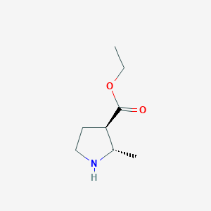 Ethyl (2S,3R)-2-methylpyrrolidine-3-carboxylate