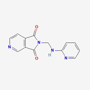 2-[(Pyridin-2-ylamino)methyl]pyrrolo[3,4-c]pyridine-1,3-dione
