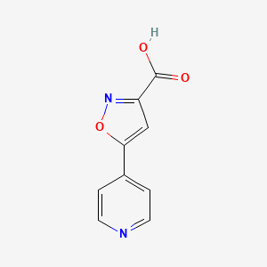 5-(4-Pyridyl)isoxazole-3-carboxylic Acid