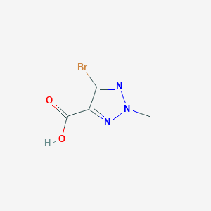 5-Bromo-2-methyl-2H-1,2,3-triazole-4-carboxylic acid