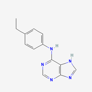 N-(4-ethylphenyl)-9H-purin-6-amine