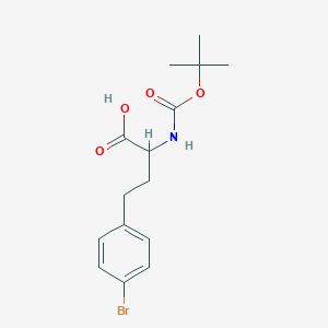 (R)-4-(4-Bromo-phenyl)-2-tert-butoxycarbonylamino-butyric acid