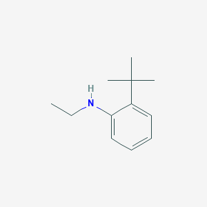 molecular formula C12H19N B2859014 2-叔丁基-N-乙基苯胺 CAS No. 75031-45-7