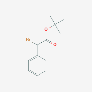 molecular formula C12H15BrO2 B2859091 Tert-butyl 2-bromo-2-phenylacetate CAS No. 35132-16-2