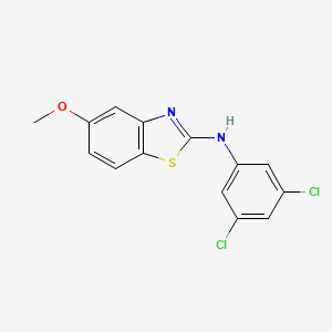 N-(3,5-dichlorophenyl)-5-methoxy-1,3-benzothiazol-2-amine
