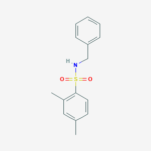 molecular formula C15H17NO2S B285914 N-benzyl-2,4-dimethylbenzenesulfonamide 