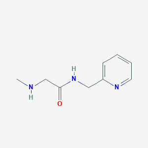 N~2~-methyl-N-(pyridin-2-ylmethyl)glycinamide