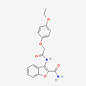 3-(2-(4-Ethoxyphenoxy)acetamido)benzofuran-2-carboxamide
