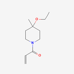 1-(4-Ethoxy-4-methylpiperidin-1-yl)prop-2-en-1-one