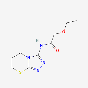 N-(6,7-dihydro-5H-[1,2,4]triazolo[3,4-b][1,3]thiazin-3-yl)-2-ethoxyacetamide